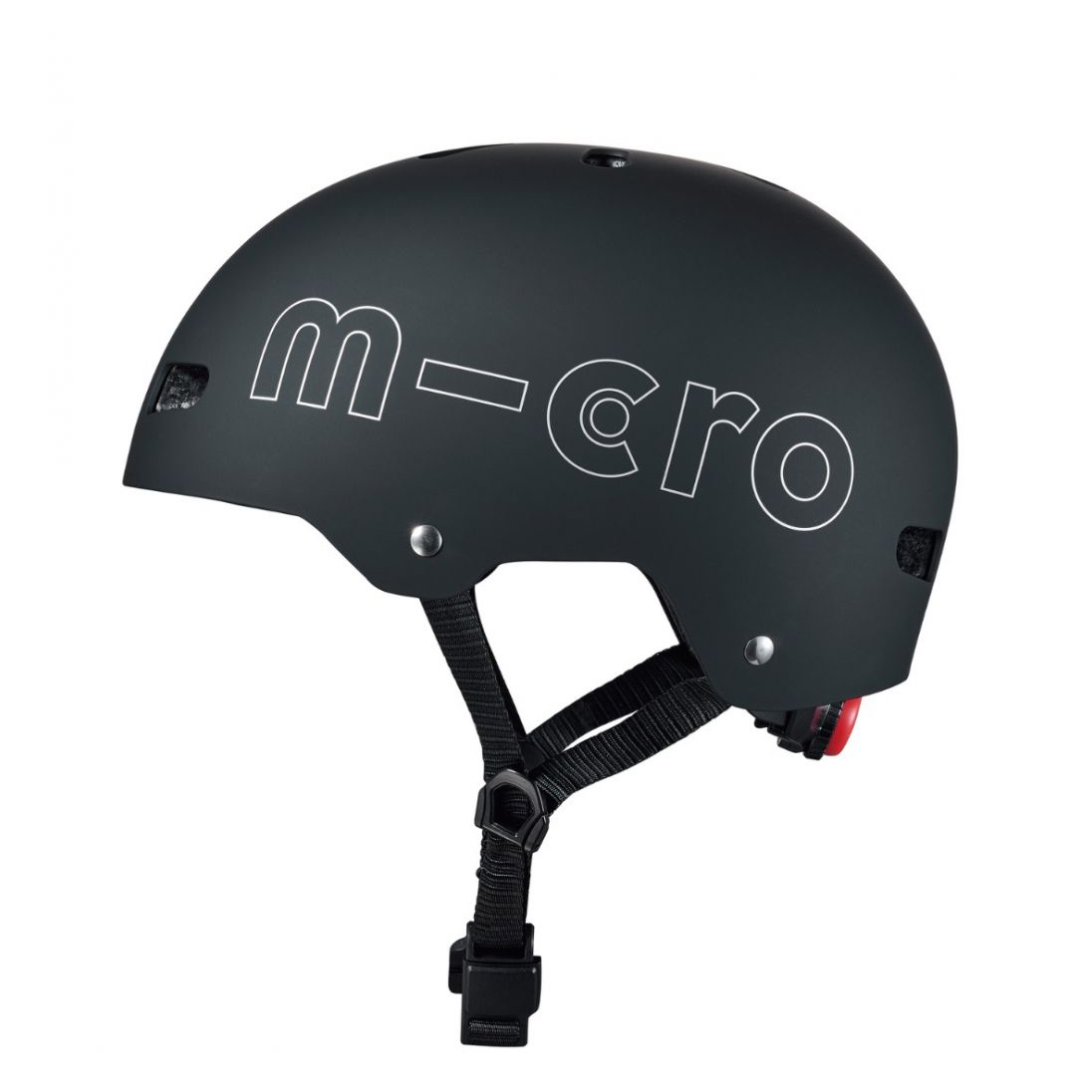 MICRO Helmet Black (V2) AC2029 Action-Bikes